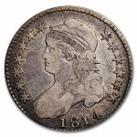 1814 Bust Half Dollar Fine