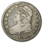 1814 Bust Half Dollar VG