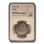 1814 Bust Half Dollar XF-40 NGC