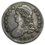 1814 Bust Half Dollar XF