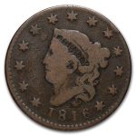 1816 Large Cent VG