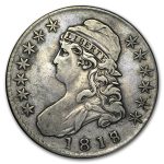 1818/7 Bust Half Dollar VF (Small 8)