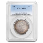 1818 Bust Half Dollar XF-40 PCGS