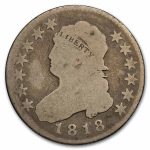 1818 Capped Bust Quarter Good