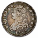 1818 Capped Bust Quarter VF
