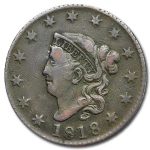 1818 Large Cent VF