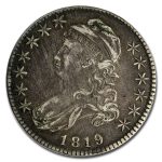1819 Bust Half Dollar XF