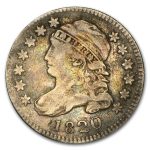 1820 Capped Bust Dime Large O VG