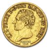 1821-1831 Sardinia Gold 20 Lire Carlo Felice Avg Circ