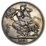 1821 Great Britain Silver Crown George IV VF