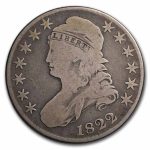 1822 Bust Half Dollar VG