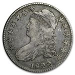 1822 Bust Half Dollar XF