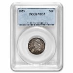 1823 Bust Half Dollar VF-35 PCGS