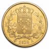 1824-1830 France Gold 40 Francs Charles X AU