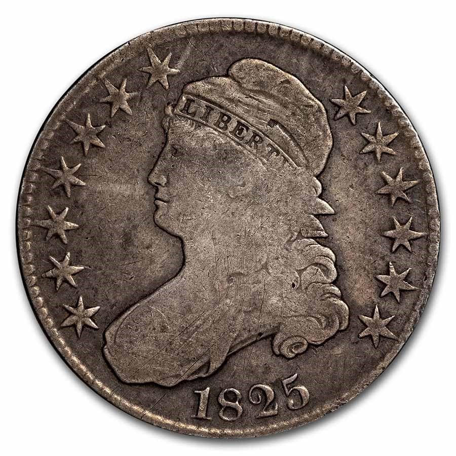 1825 Bust Half Dollar Good