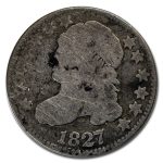 1827 Capped Bust Dime AG