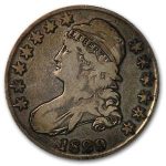 1829 Bust Half Dollar Fine (Sm Letters)