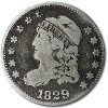 1829 Capped Bust Half Dime Fine