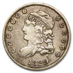 1829 Capped Bust Half Dime VF