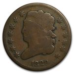 1829 Half Cent Good
