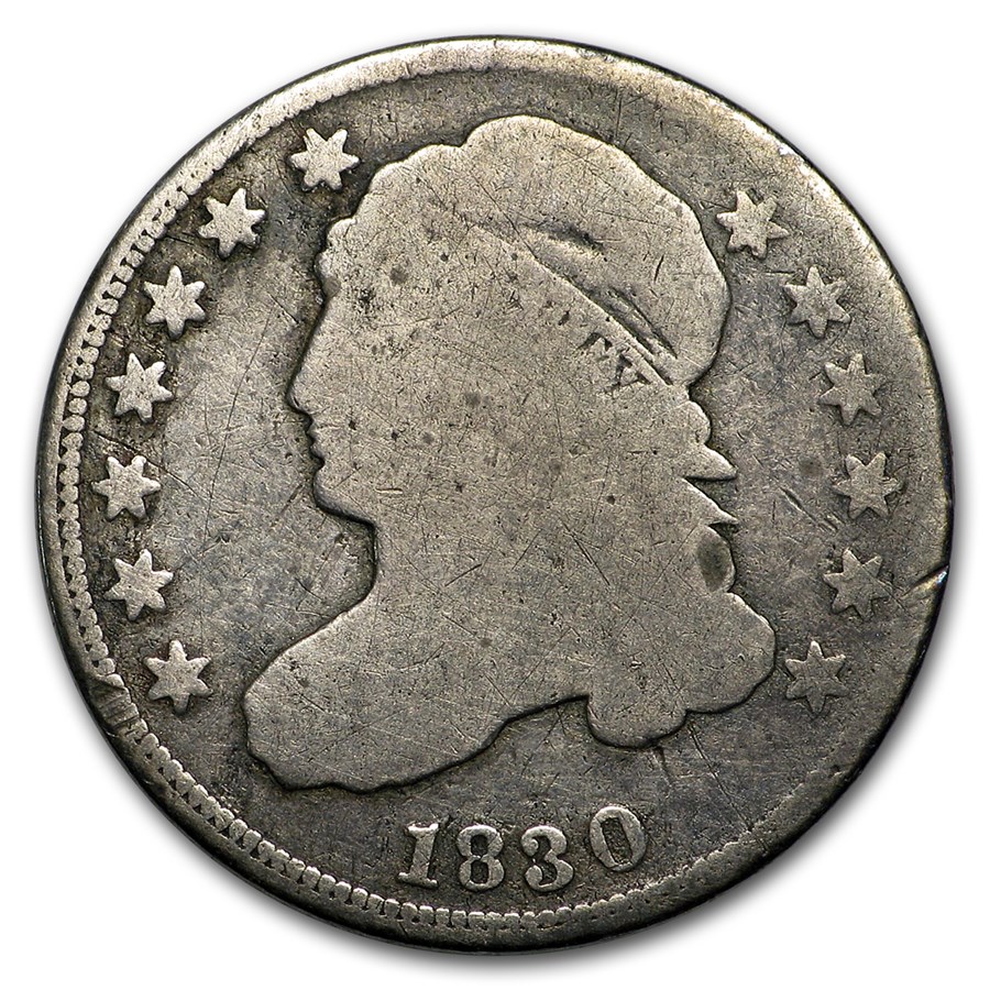 1830 Capped Bust Dime VG