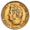 1831-1839 France Gold 40 Francs Louis Philippe I Avg Circ