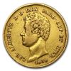 1831-1849 Sardinia Gold 20 Lire Carlo Alberto Avg Circ