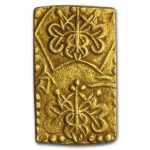 1832-1858 Japan Gold/Silver 2 Shu Rectangular XF