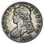 1832 Bust Half Dollar VF (Large Letters)
