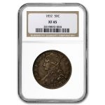 1832 Bust Half Dollar XF-45 NGC (Sm Letters)