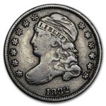 1832 Capped Bust Dime Fine