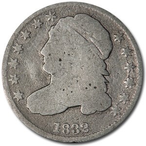 1832 Capped Bust Dime Good