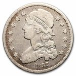 1832 Capped Bust Quarter Fine