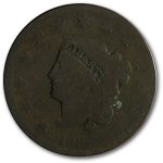 1832 Large Cent Lg Letters Good
