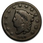 1832 Large Cent Lg Letters VG