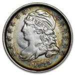 1835 Capped Bust Dime XF