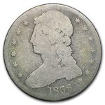 1836-1839 Reeded Edge Half Dollars Avg Circ