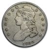 1836 Bust Half Dollar Fine (Lettered Edge)