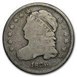 1836 Capped Bust Dime VG