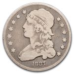 1837 Capped Bust Quarter Fine