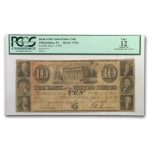 1838 $10 Bank of US Philadelphia F-12 PCGS (Haxby 3-G4a) Cncld