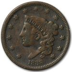 1838 Large Cent VG