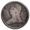1838 Reeded Edge Half Dollar VG