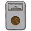 1839 $10 Liberty Gold Eagle AU-50 NGC (Large Letters, Head of 38)