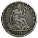 1839-1891 Liberty Seated Half Dollars Fine