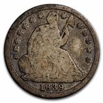 1839 Liberty Seated Half Dime Good