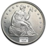 1840-1873 Liberty Seated Dollar BU