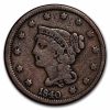 1840 Large Cent Lg Date VF