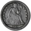 1841 Liberty Seated Dime VF