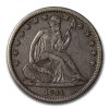 1841 Liberty Seated Half Dollar XF